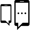chat-between-two-smartphones