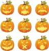 free_vector_halloween_pumpkin_smileys_148081