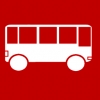 bus modern rood