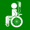 infuus rolstoel groen