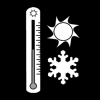 thermometer temperatuur gemiddelde