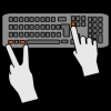 toetsenbord 3  oranje toetsen