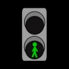 verkeerslicht voetganger groen