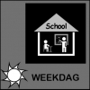 weekdag school