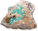 Aurichalcite__Zinc_copper_ore