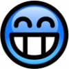 glossy_smiley_blue_toothy_smile
