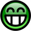 glossy_smiley_green_toothy_smile