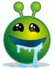 smiley_green_alien_drooling