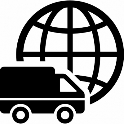 international-logistics-delivery-truck-symbol-with-world-grid-behind