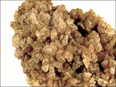 Orpiment__crystal_cluster