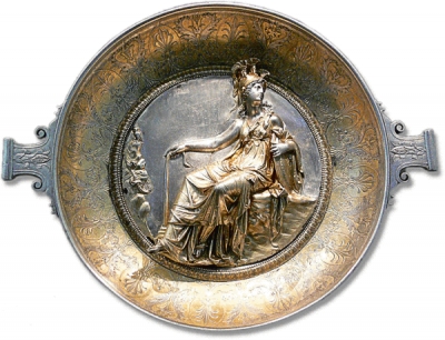 silver_plate_Roman_Athena