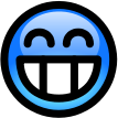 glossy_smiley_blue_toothy_smile