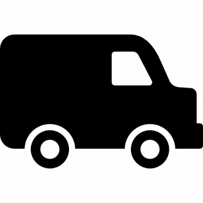 black-delivery-small-truck-side-view