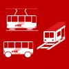 openbaar vervoer 2 rood