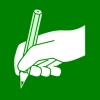 schrijven pengreep 2 groen