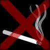 sigaret kruis rood