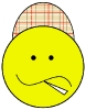 country_smiley_plaid_cap