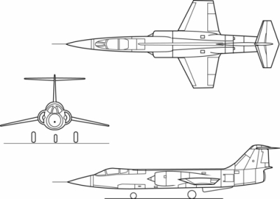 F-104A_Starfighter